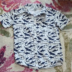 Boys xl short sleeve button down